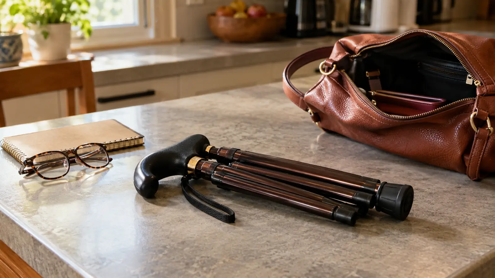 The Cane That Lives in Lorraine's Purse