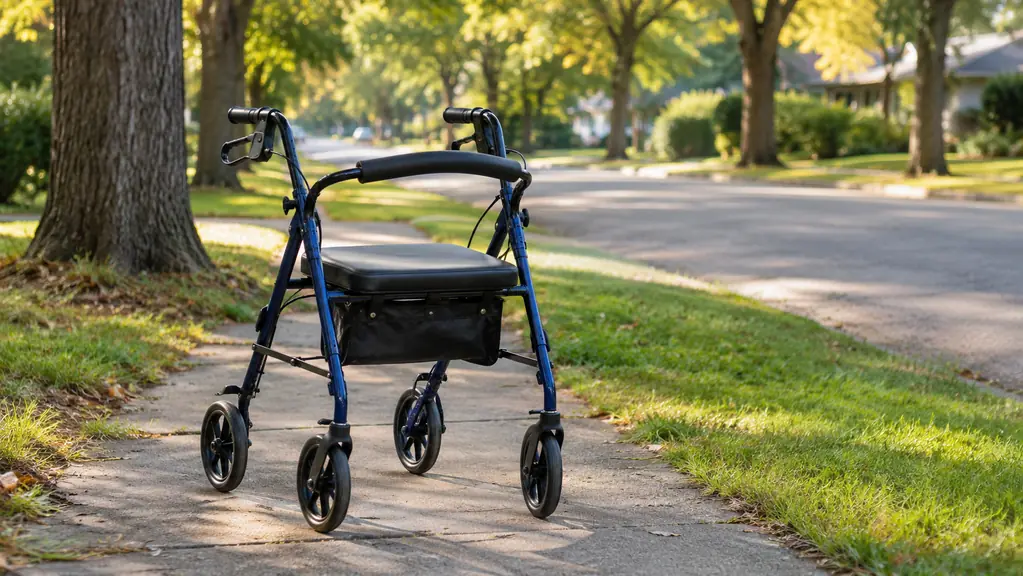 How to Walk Farther With Arthritic Knees Using a Rollator