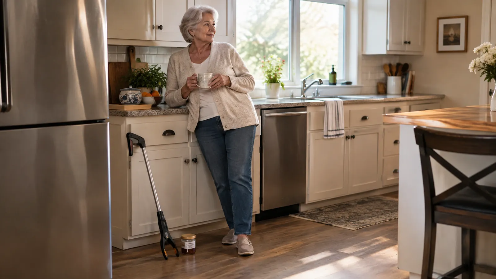 Lorraine's Kitchen Floor Problem, Solved